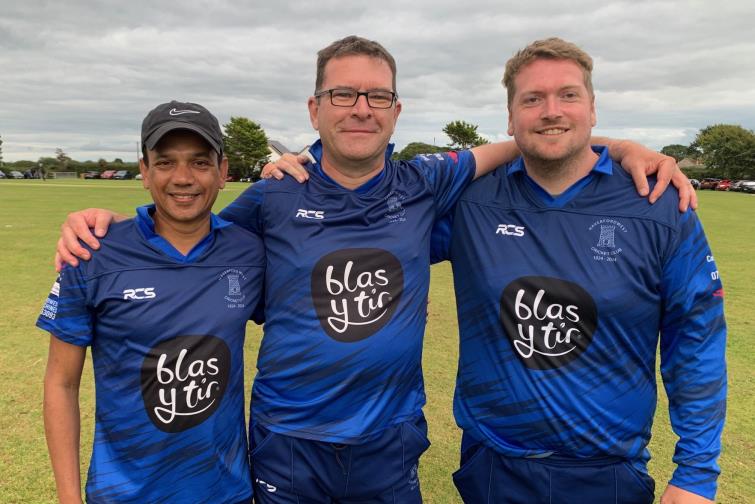 Ashoka Senavarithna, Matthew Vaughan and Simon Williams - vital roles in win for The Town